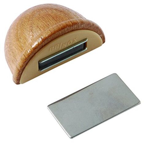 Brinox – Fermaporte con magnete 4.8x3.6x2.5 cm quercia