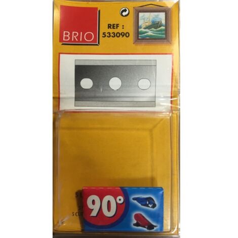 Brio 533090 – 5 x 90°-Fasenschneiderklingen