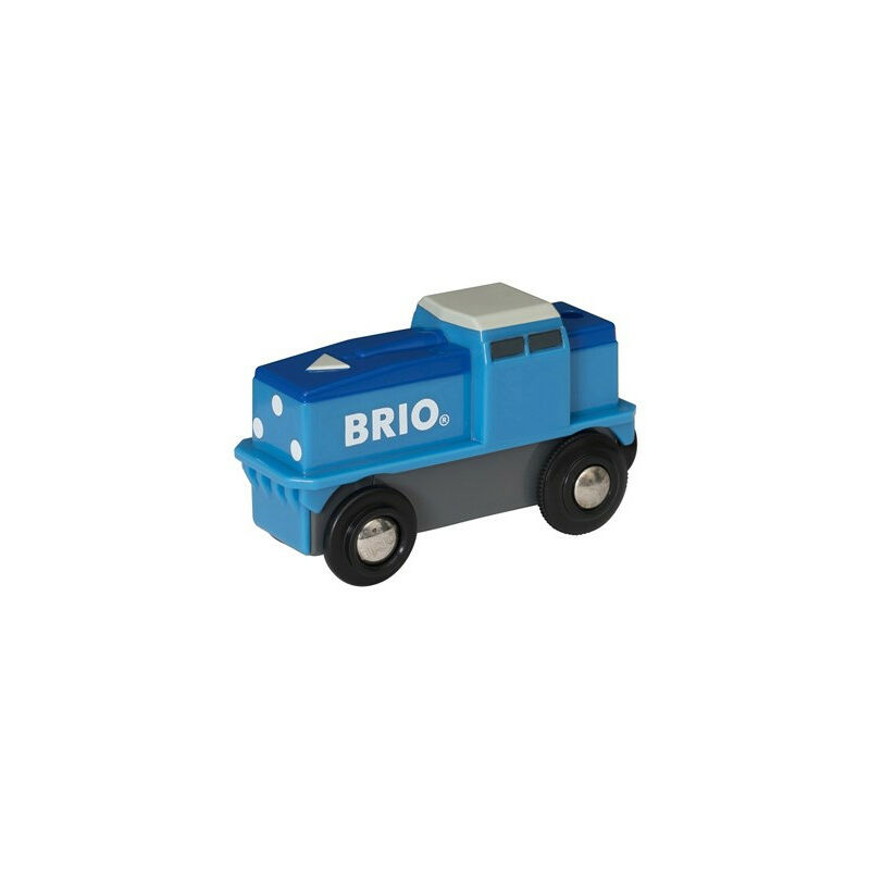 BRIO Blaue Batterie Frachtlok 33130 (33130)