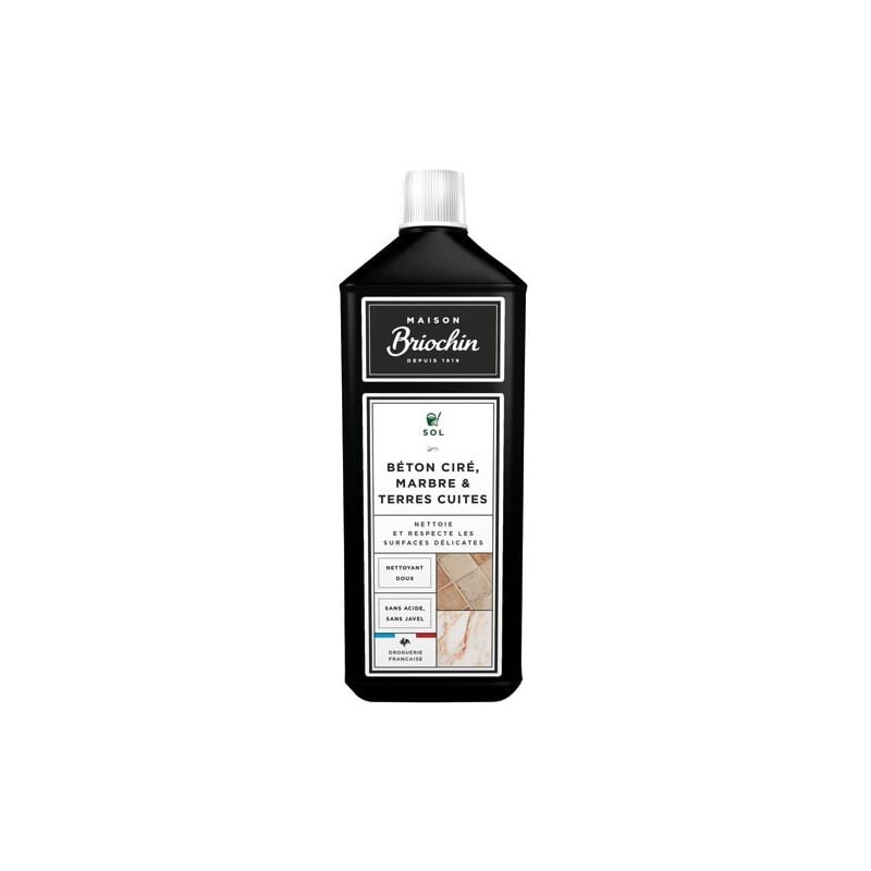 MAISON BRIOCHIN - Nettoyant béton ciré marbre et terre cuite 1l