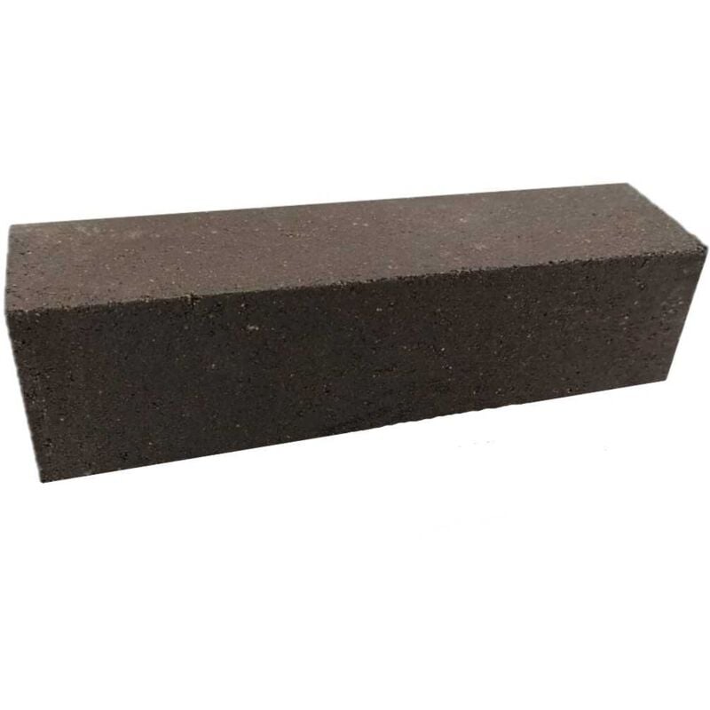 Brique réfractaire dense noire 220 x 55 x 55 mm - 37% d'alumine