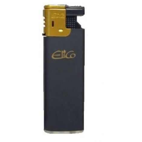 Briquet à incandescence UNILIGHT ELICO - 25 pièces, noir, or - parfait pour le bureau