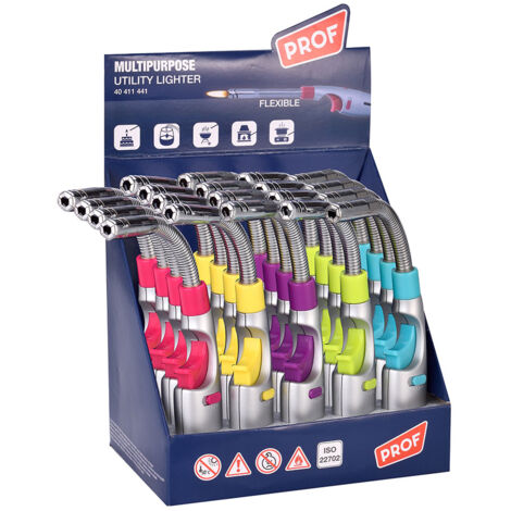 Briquet Electronique Rechargeable, Flexible, Couleurs Assorties