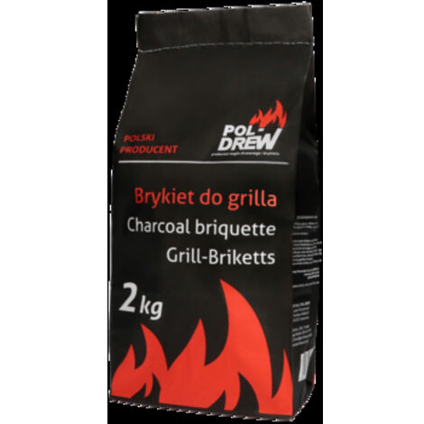 Briquettes de barbecue Pol-Drew 2 kg