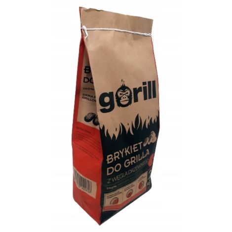 Briquettes de charbon de bois pour barbecue 2 kg
