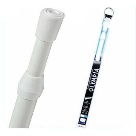 BRIS BRIS UNIVERSALE 40-60CM Ø13MM PLASTIFICATO BIANCO