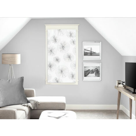 Brise bise 45x90 cm LIONEL blanc