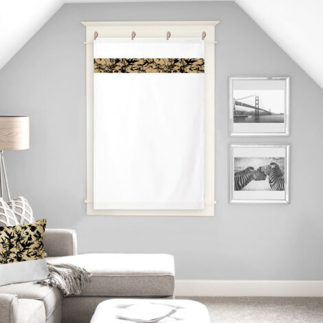 Brise bise en coton 45x90 cm MAYLINE, par Soleil d'Ocre