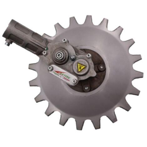 Brise-brosse diamètre du disque 230 mm longueur du tube 795 mm 620060