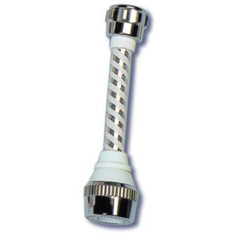 brise-jet A  tube biflex avec douchette A  main et aA rateur pour robinets