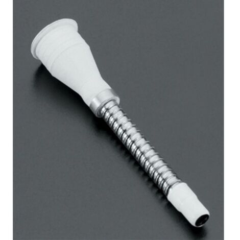 Brise jet à ventouse – Finition métal – Débit max contrôlé – Embout plastique et flexible laiton pour robinet – Metaltex