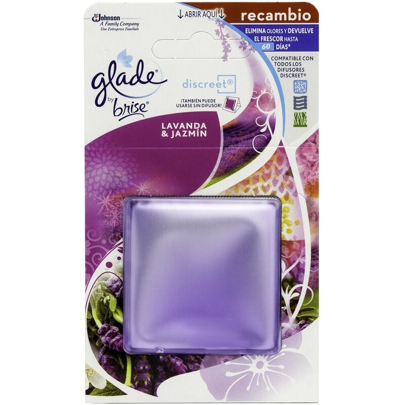 

Recambio de Ambientador Eléctrico, Morado, 5 x 8.7 x 15 cm - Johnson