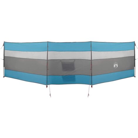 Brise-vent de camping bleu 508x130 cm imperméable CFW175798