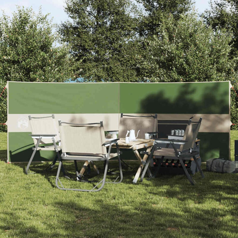 Vidaxl - Brise-vent de camping vert 344x120 cm imperméable
