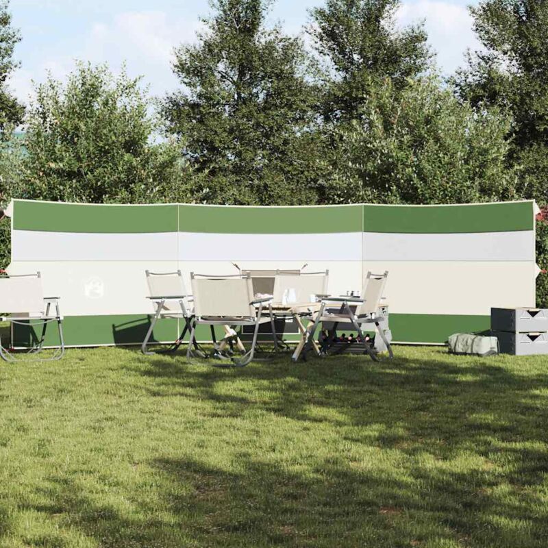 Vidaxl - Brise-vent de camping vert 508x130 cm imperméable