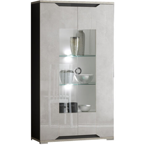 BRISE - Vitrine 2 Portes avec Led