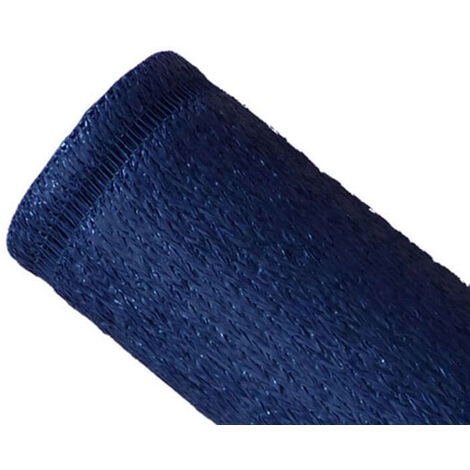 Brise-vue 100% - Bleu - 230gr/m² - Boutonnières 1m x 5m Bleu
