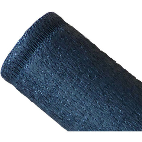 Brise-vue 100% - Gris foncé - 230gr/m² - Boutonnières 1.5m x 10m Gris foncé