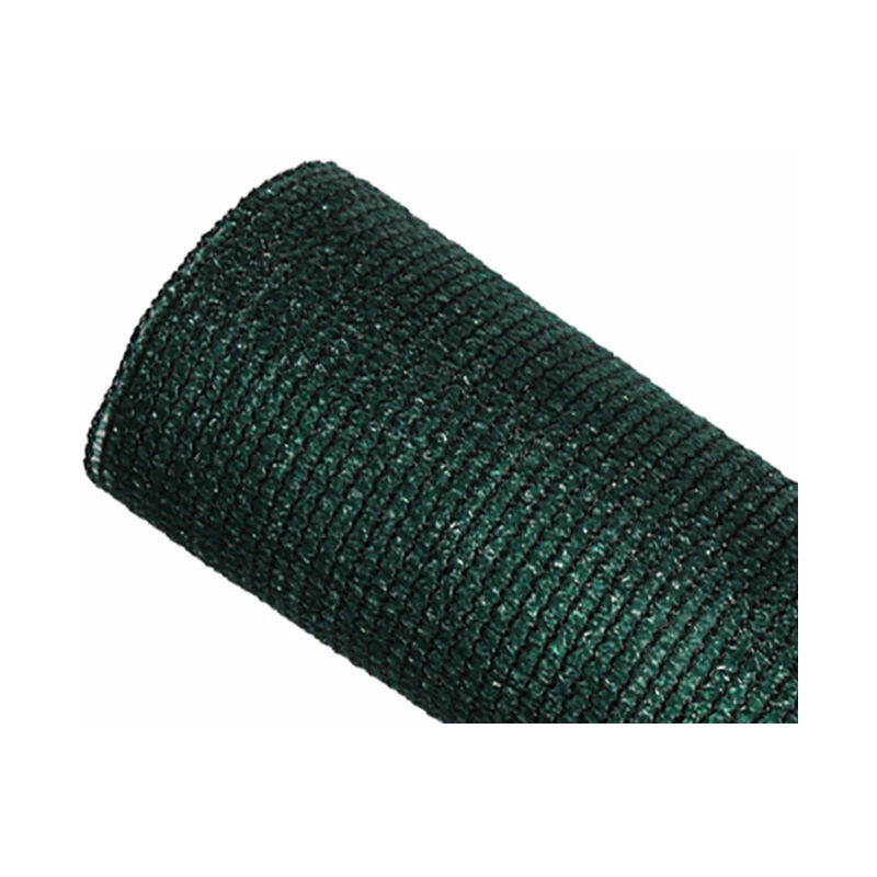 Brise-vue 85% - Vert/Noir - 130gr/m² - Sans Boutonnières Vert/Noir 1.5m x 5m - Vert/Noir