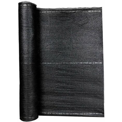 Brise vue Anthracite Voile d'ombrage Toile Rectangulaire Une Protection des Rayons UV NAIZY