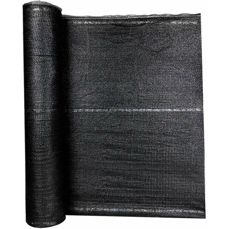 Naizy - Brise vue Anthracite Voile d'ombrage Toile Rectangulaire Une Protection des Rayons uv 1.2x10m Anthracite