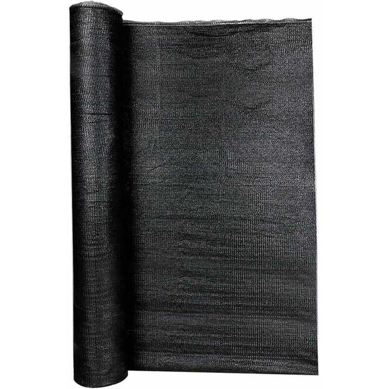 Naizy - Brise vue Anthracite Voile d'ombrage Toile Rectangulaire Une Protection des Rayons uv 1.8x10m Anthracite
