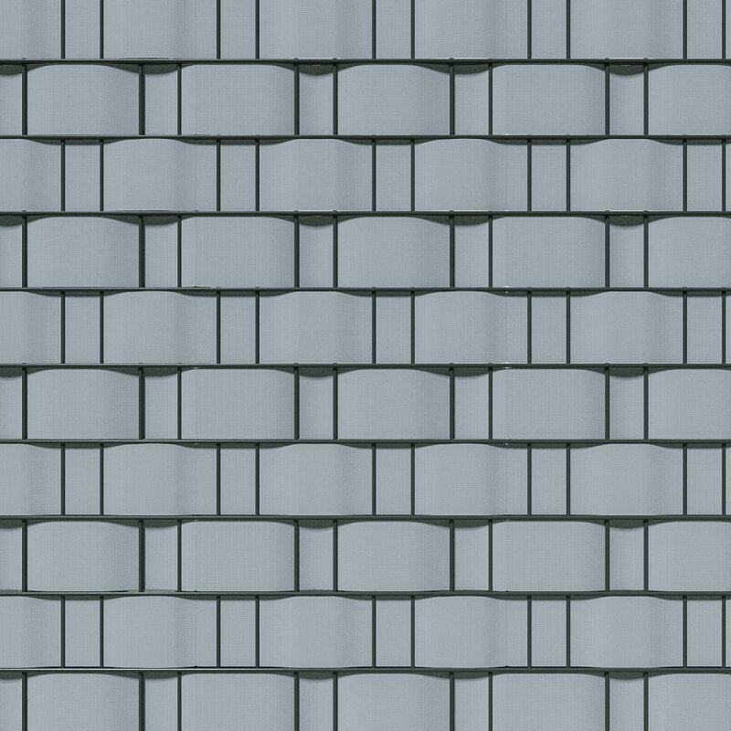 Helloshop26 - Brise vue brise vent film anti regards clôture paravent pvc gris 70 m