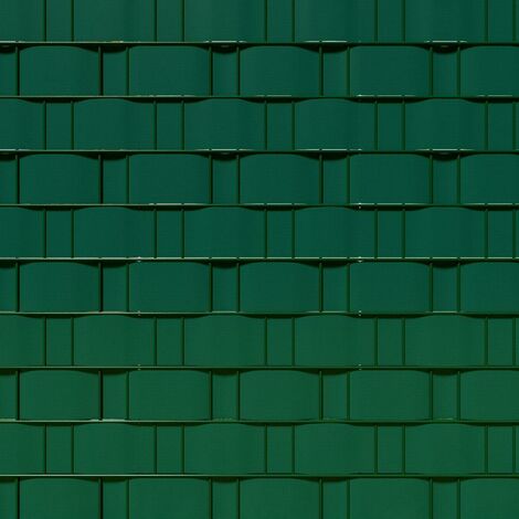 Brise vue brise vent film anti regards clôture paravent PVC vert 35 m - Vert