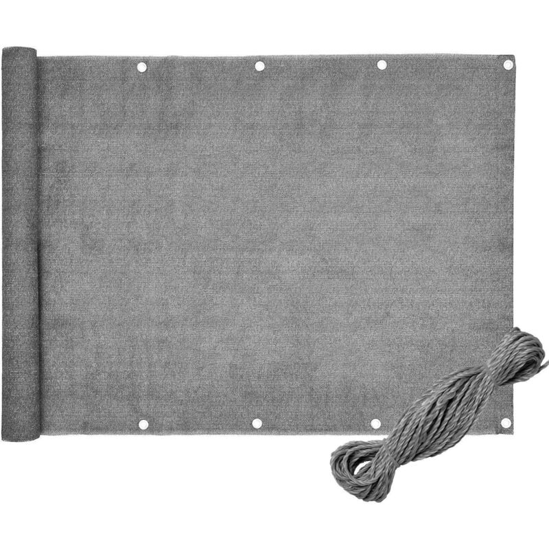 Brise vue de balcon Grey 2,5x5M PE