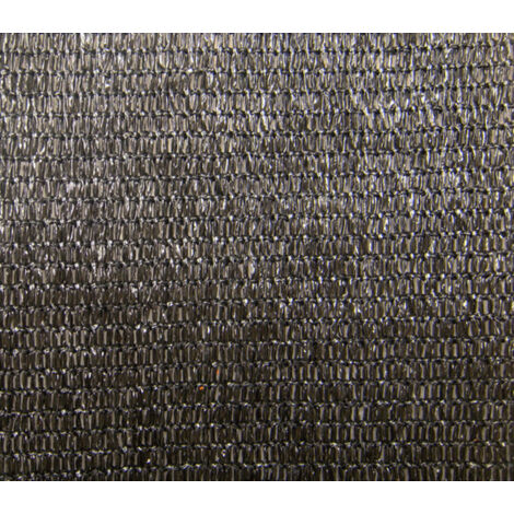 Brise-Vue de couleur pour balcon - 0.90 x 5m  Noir