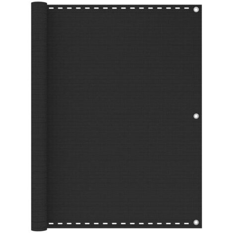 Brise Vue Écran de balcon Pour Jardin, Balcon, Terrasse Anthracite 120x300 cm PEHD 88584
