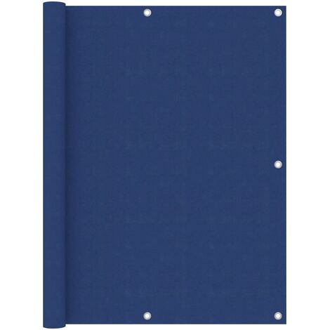 Brise Vue Écran de balcon  Pour Jardin, Balcon, Terrasse Bleu 120x300 cm Tissu Oxford 34069