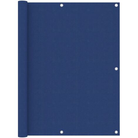 Brise Vue Écran de balcon | Pour Jardin, Balcon, Terrasse Bleu 120x300 cm Tissu Oxford 34069 - Bleu