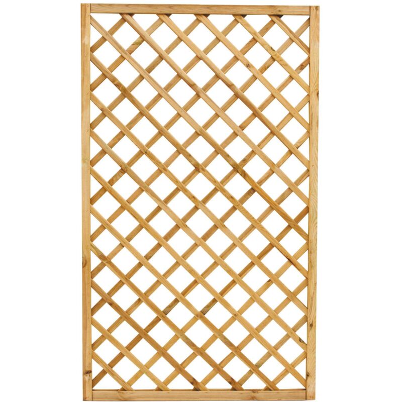 Brise-vue en bois pour plantes grimpantes 120x180cm jardin Trendy