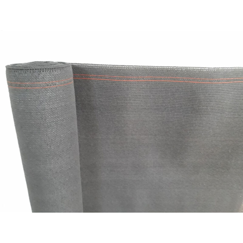 Brise vue gris 1,5m x 10m - 230g/m2