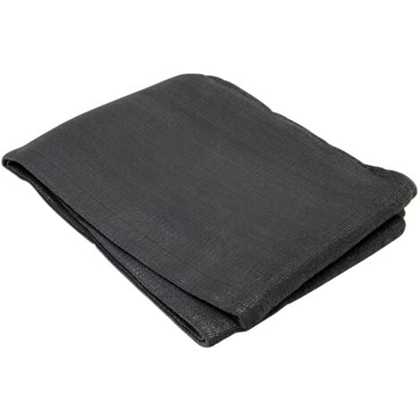 Bande Brise Vue Résine tressée Anthracite 255 x 19 cm pour grillage rigide