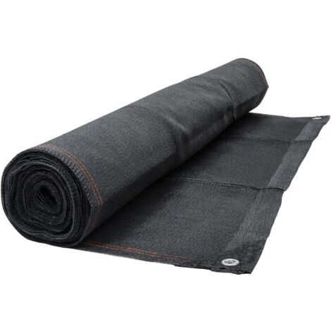 Brise vue gris anthracite 220g/m2 Werkapro 1 x 10m