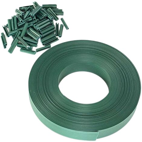 Kit brise vue occultant en PVC vert