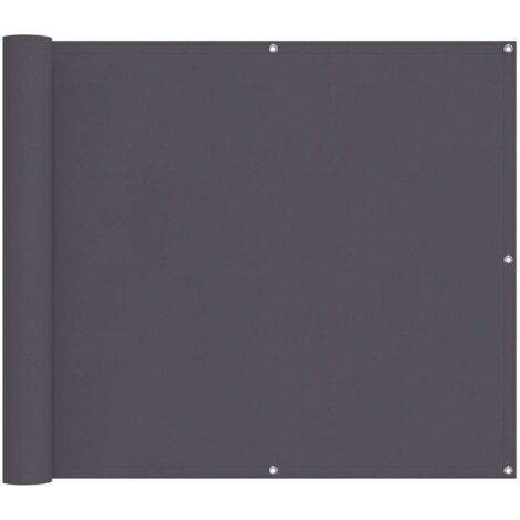 Brise vue pour balcon - Brise vent Écran de jardin Anthracite 90x300 cm Tissu Oxford BV775391 - BonneVie