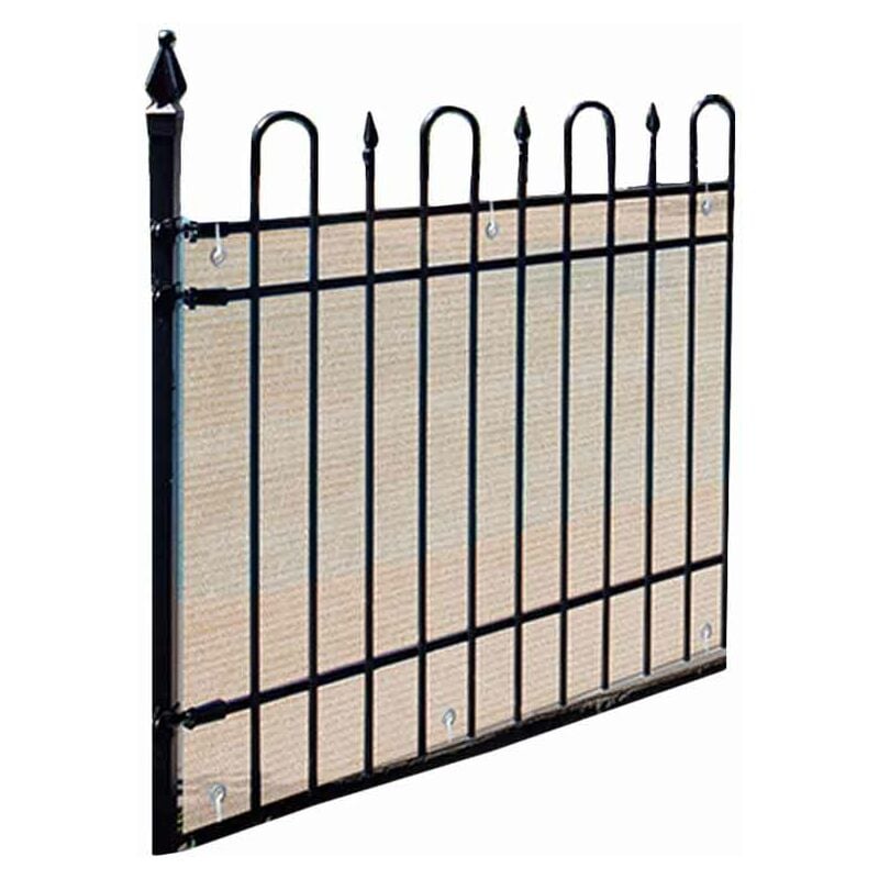 Jardideco - Brise vue pour grillage 500 x H.120 cm Sable - Jardiline