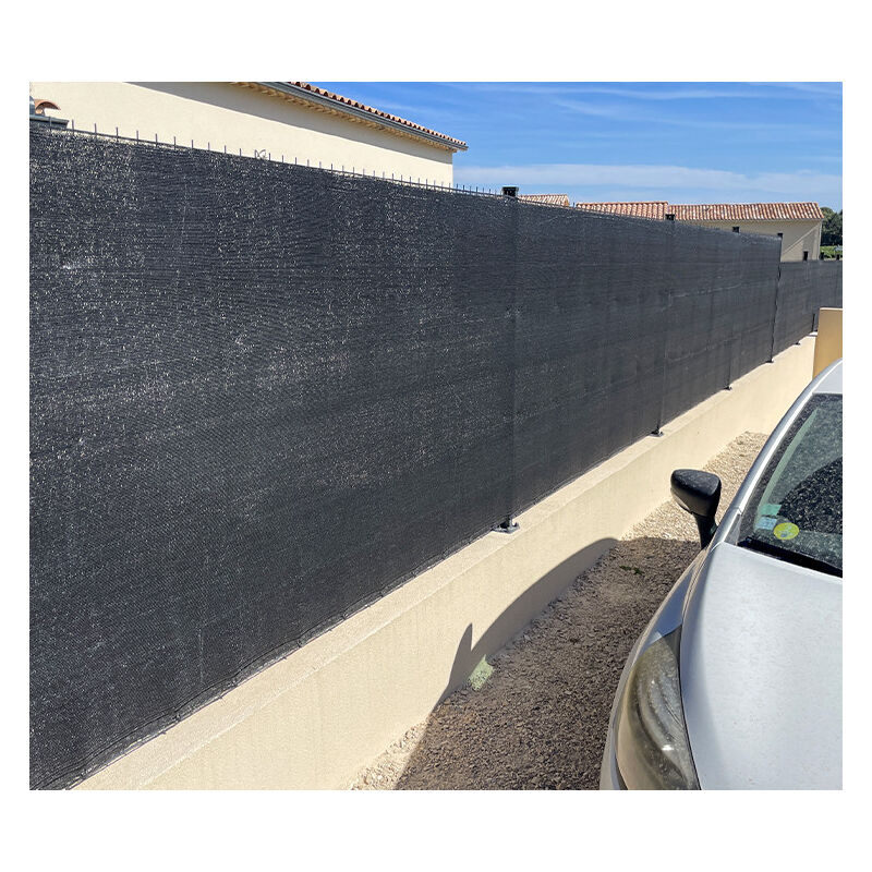 Brise-vue qualité - Nappe de 10m - 90% Occultation Vert - 2 mètres