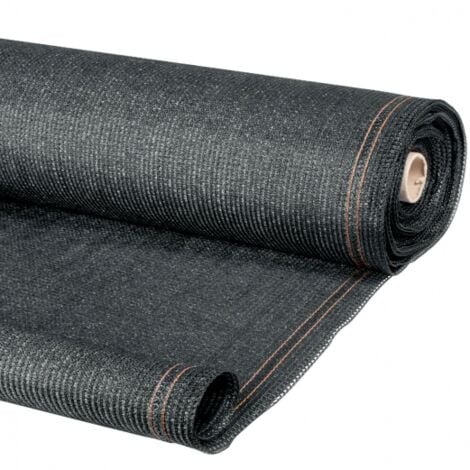 Brise vue renforcé IDMARKET - 1,5 x 10 M - 220 gr/m² - Luxe PRO - Gris