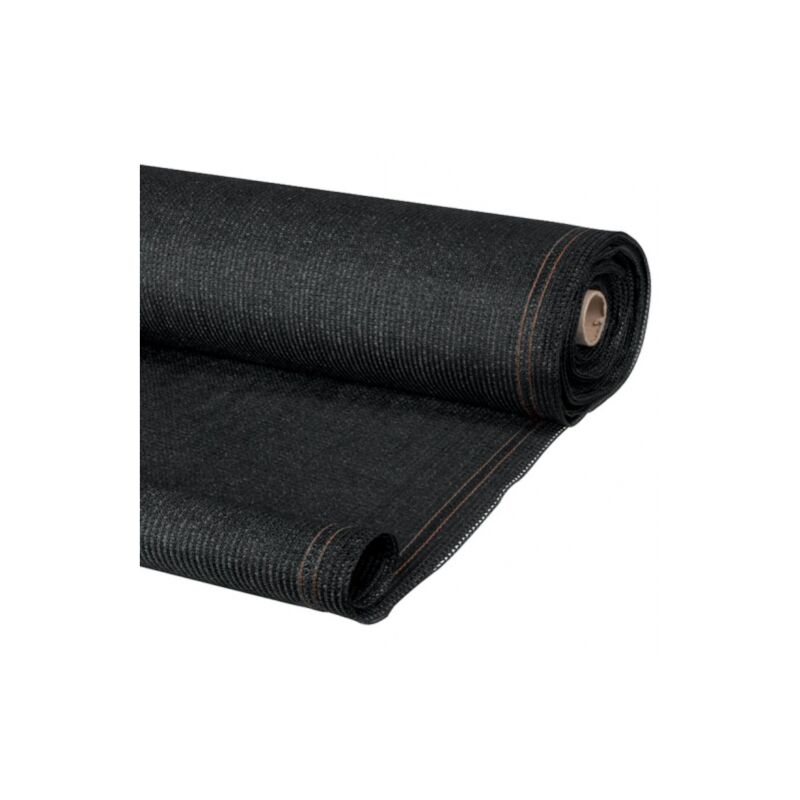 Idmarket - Brise vue haute densité 1,5 x 10 m noir 300 gr/m² qualité pro