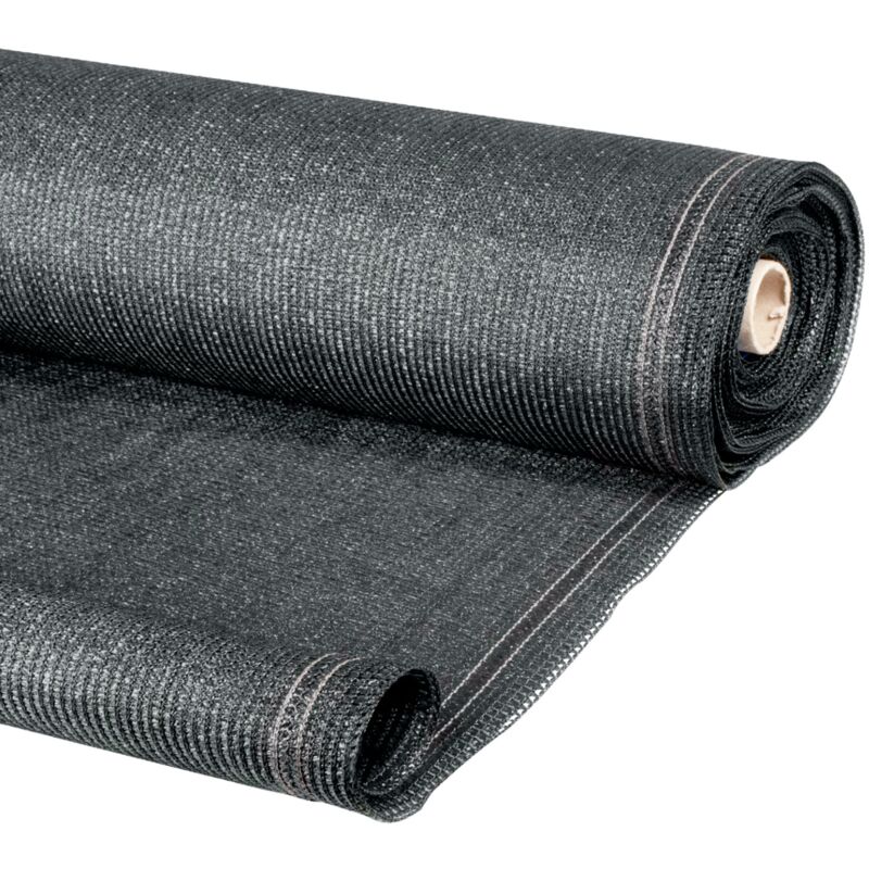 Brise vue haute densité 1 x 10 m gris 300 gr/m² qualité pro