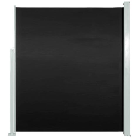 Paravent Store vertical Patio Terrasse 160 x 300 cm Noir