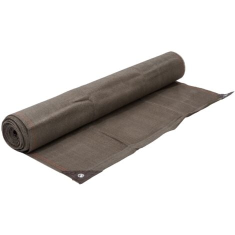 Brise vue taupe 300g/m2 WERKA PRO 2 x 10m