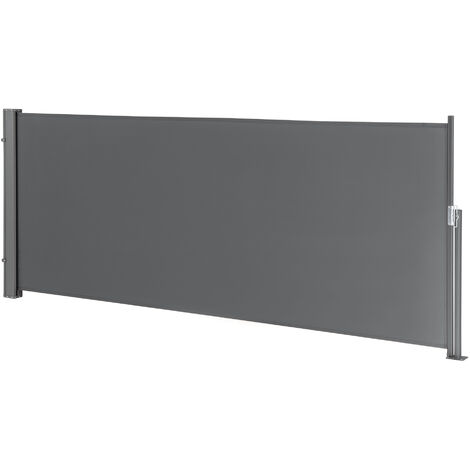 Brise-Vue UV 140 x 300 cm Gris [pro.tec]