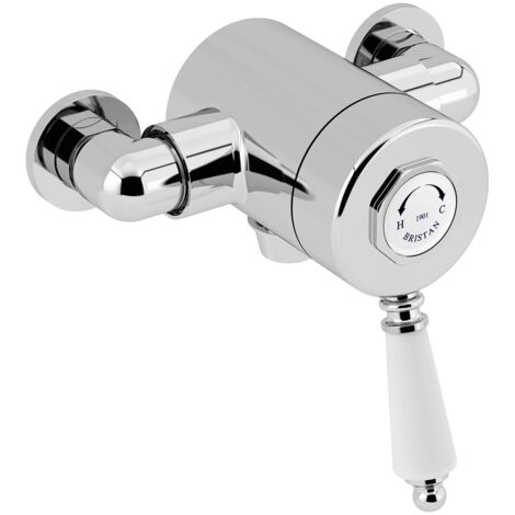 Bristan 1901 Chrome Exposed Sequential Shower Valve Only - N2-SQSHXVO-C