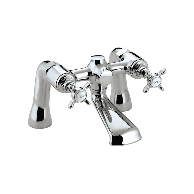 1901 Chrome Bath Filler Tap with Ceramic Disc Valves - n-bf-c-cd - Bristan