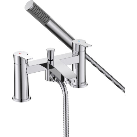 Bristan Appeal Bath Shower Mixer Tap Pillar Mounted - Chrome